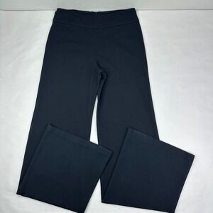 BCBGMAXAZRIA Camilla Wide Leg Navy Blue Knit Pants Size M/ W28.25 /L34.75